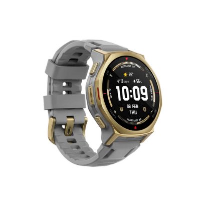 Pametni sat AMAZFIT T-Rex 3 Pro, 1.32" Amoled, 44mm, pametne obavijesti, sivo-zlatni