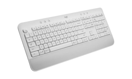 Tipkovnica LOGITECH Signature K650, BT, US layout, bela