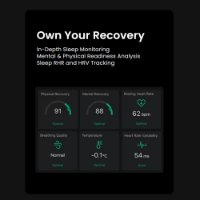 Pametni prstan AMAZFIT Helio Ring, velikost 10, spremljanje aktivnosti, titan