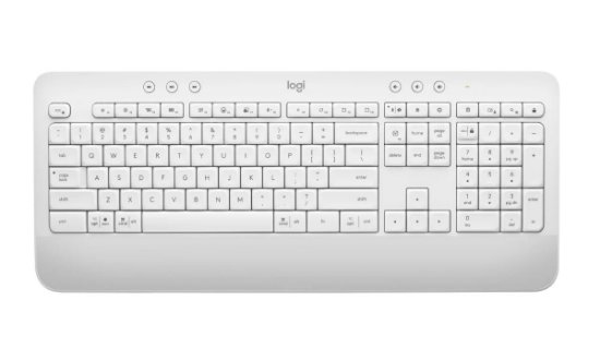 Tipkovnica LOGITECH Signature K650, BT, US layout, bela
