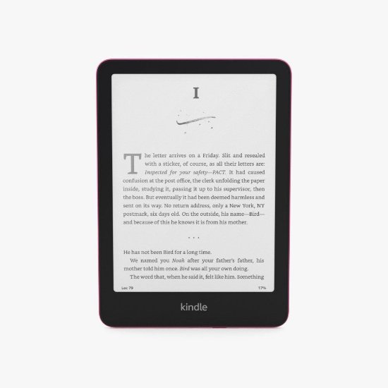 E-bralnik AMAZON Kindle Paperwhite 2024, Ad, 7", 16GB, Bluetooth, rozi