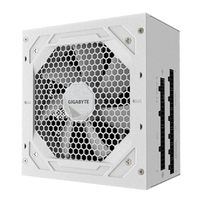 Napajalnik 1000W, GIGABYTE UD1000GM PG5 ICE, 120mm vent, 80+ gold, modularni, bel
