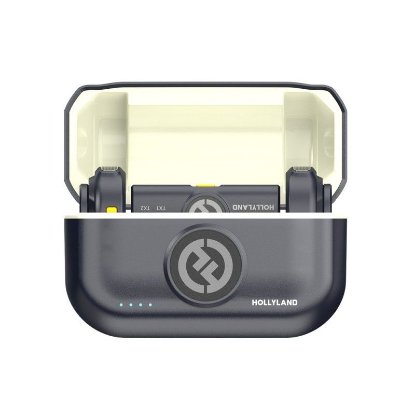 Mikrofon HOLLYLAND Lark M2 Mobile Lightning Duo, siv