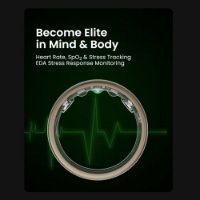 Pametni prstan AMAZFIT Helio Ring, velikost 10, spremljanje aktivnosti, titan