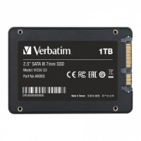 SSD 1TB VERBATIM, Vi550 S3, SATA 3, 2.5", 560/535 MB/s