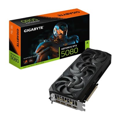 Grafična kartica GIGABYTE GeForce RTX 5080 Windforce OC SFF, 16GB GDDR7