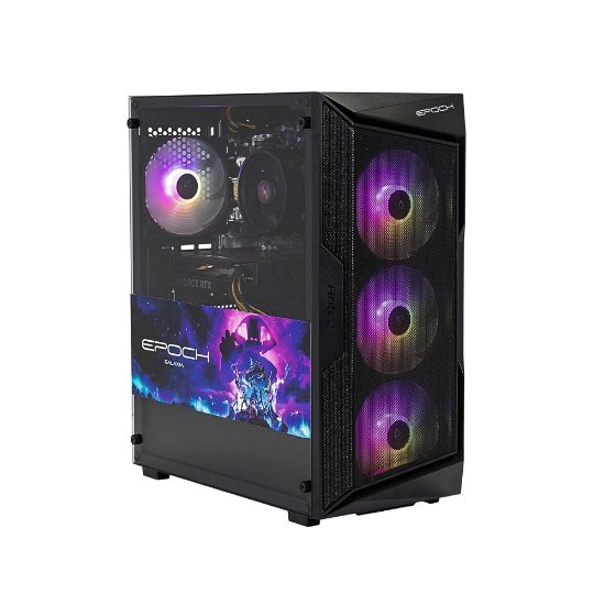 Računalnik EPOCH Galaxia / Ryzen 5 5600, 16GB DDR4, 1TB SSD NVMe, nVidia GeForce RTX 4060 8GB, WiFi, brez OS, črno