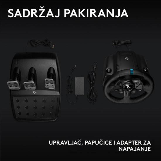 Volan LOGITECH G923 Trueforce Sim Racing Wheel, Gaming, PC/PS4/PS5, USB