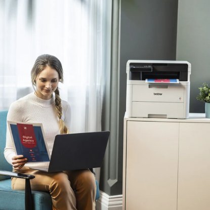 Multifunkcijski tiskalnik BROTHER DCPL3520CDW, laser, printer/scanner/copy, duplex, 600dpi, WiFi