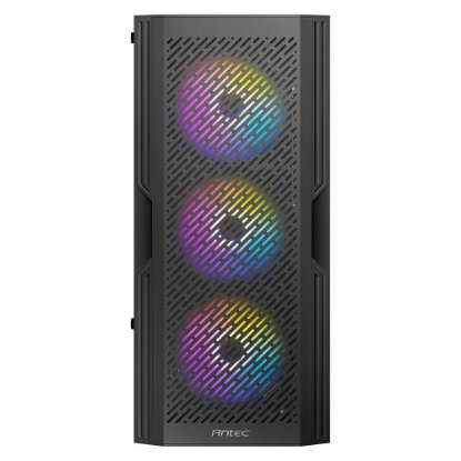 Ohišje ANTEC AX20, MIDI, ATX, window, črno, bez napajalnika