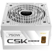 Napajalnik 750 W, ANTEC CSK DC 750, 120 mm ventilator, 80+ Bronze, bela barva
