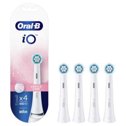 Nadomestne glave zobne ščetke ORAL-B iO Gentile Care White 4ct