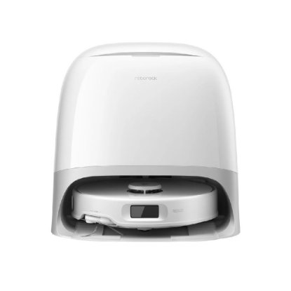 Robotski sesalnik ROBOROCK Q Revo Curv 5a1, postaja za samodejno praznjenje, bel
