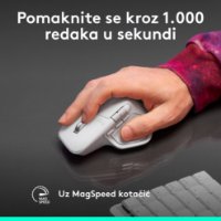 Miš LOGITECH MX Master 4, za Mac, optički, bežični, BT, crni