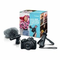 Digitalni fotoaparat CANON EOS R50 Content Creator kit, 24,2 Mp, 4K Ultra HD, crni