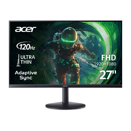 Monitor 23,8" ACER SA273G0bi UM.HS3EE.006, FHD, IPS, 120 Hz, 4 ms, 250 cd/m2, črn