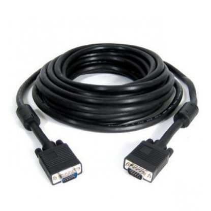 Kabel SBOX VGA (M) na VGA (M), 10 m, črni