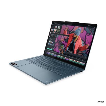 Prenosni računalnik LENOVO Yoga Slim 7 83JY0067SC / Ryzen AI 5 340, 16GB, 1TB SSD, AMD Radeon Graphics, 14" 2,8K 120Hz OLED, brez OS, moder