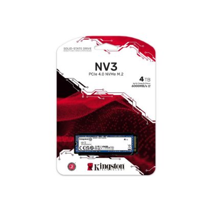 SSD 4TB KINGSTON NV3 SNV3S/4000G, M.2/NVMe PCIe 4.0, 2280, maks do 6000/5000 MB/s