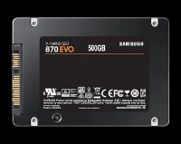 SSD 500GB SAMSUNG 870 EVO, MZ-77E500B/EU, SATA, 2.5", 560/530 MB/s