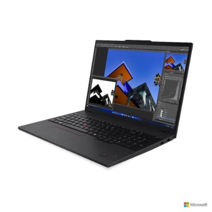 Laptop LENOVO T16 Gen 321MN009GSC+16GB / Core Ultra 5 125U, 32GB, 512GB SSD, Intel Graphics, 16" WUXGA IPS, Windows 11 Pro, crni