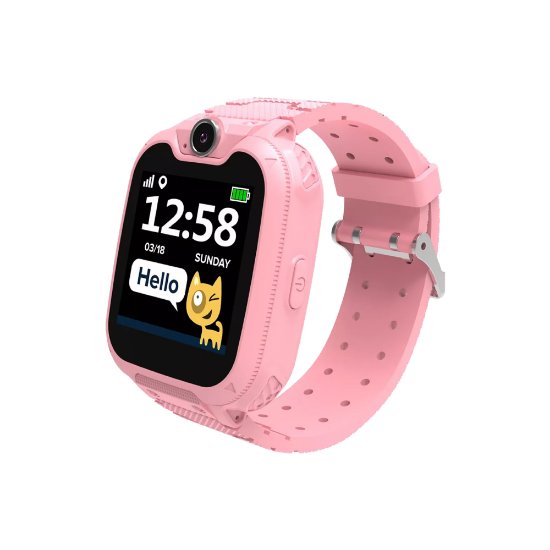 Otroška pametna ura CANYON Tommy KW-31, sprejemanje in pošiljanje klicev, pošiljanje SMS-ov, kamera, igre, roza