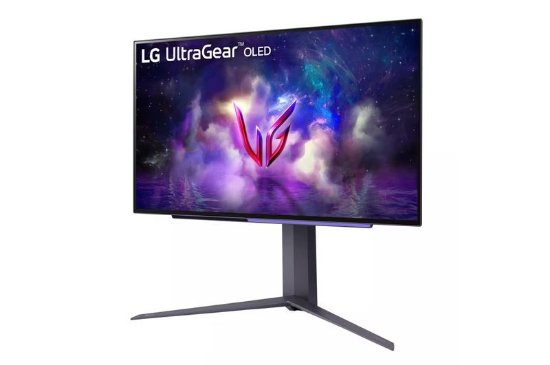 Premium monitor 26.5" LG UltraGear 27GS95QE, QHD, OLED, 240Hz, 1ms, 275cd/m2, G-Sync, FreeSync, pivot, črni