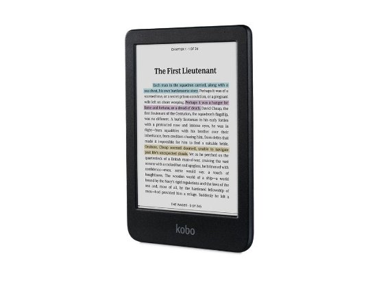E-bralnik KOBO Clara Colour, 6" Touch, 16GB, WiFi, črni