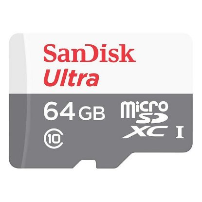 Pomnilniška kartica SANDISK, Micro SDXC Ultra, 64GB, SDSQUNR-064G-GN3MN, 100MB/s