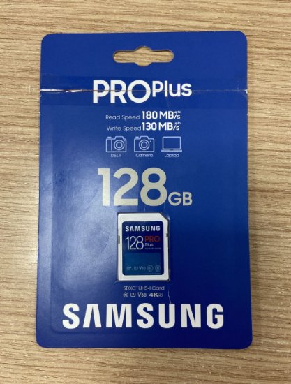 OPEN BOX - Memorijska kartica SAMSUNG, SDXC, 128GB PRO Plus, MB-SD128S/EU, class 10