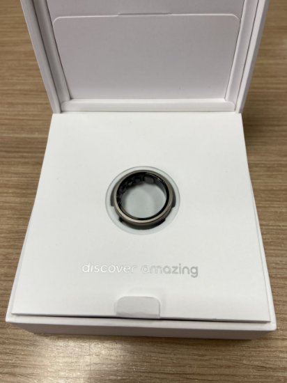OPEN BOX - Pametni prsten AMAZFIT Helio Ring, veličina 10, praćenje aktivnosti, titanij