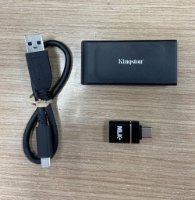 OPEN BOX - SSD vanjski 2TB KINGSTON XS1000, SXS1000/2000G, 1050/1000 MB/s, USB-C 3.2 Gen2