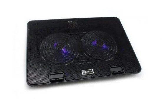 Hlajenje za prenosni računalnik SBOX CP-101, do 15,6", črno