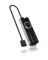 Hladilnik ICY BOX, za M.2 NVMe SSD, 20mm, srebrni