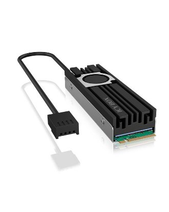 Hladilnik ICY BOX, za M.2 NVMe SSD, 20mm, srebrni