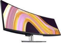 Monitor 49" DELL U4924DW, 5K dvojni QHD, IPS, 60Hz, 5ms, 350 cd/m2, vrtljiv, ukrivljen, zvočniki, črn