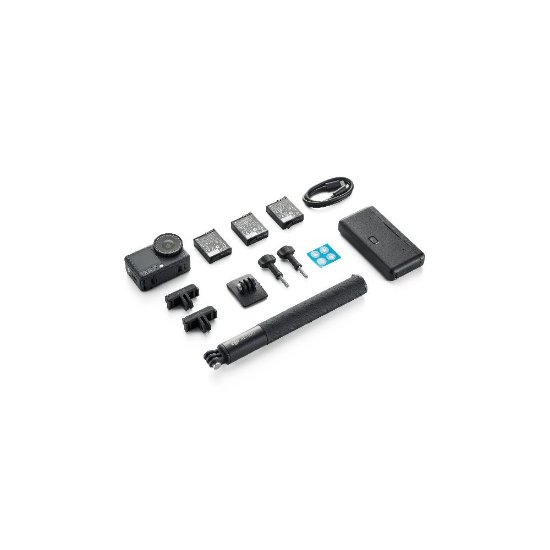 Športna digitalna kamera DJI Osmo Action 6 Adventure Combo, 4K120, 40 Mpixlov, HDR, OLED zaslon na dotik, WiFi, BT