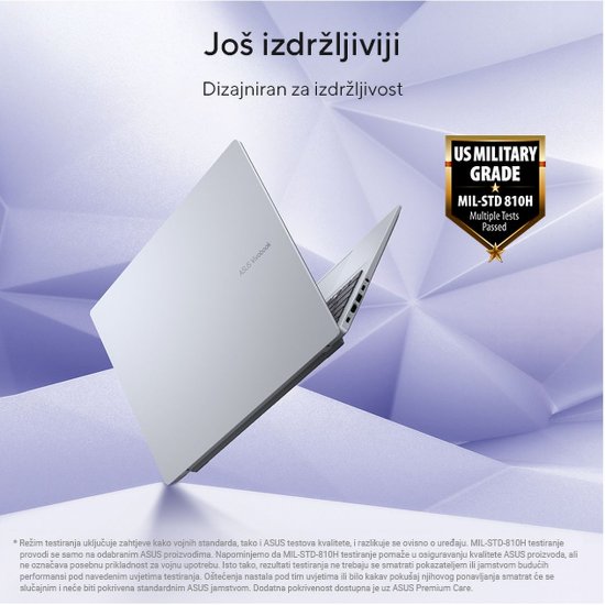 ASUS VivoBook X1607QA-MB005W / Purwa SE , 16GB, 512GB SSD, Qualcomm Adreno, 16" WUXGA IPS, Windows 11