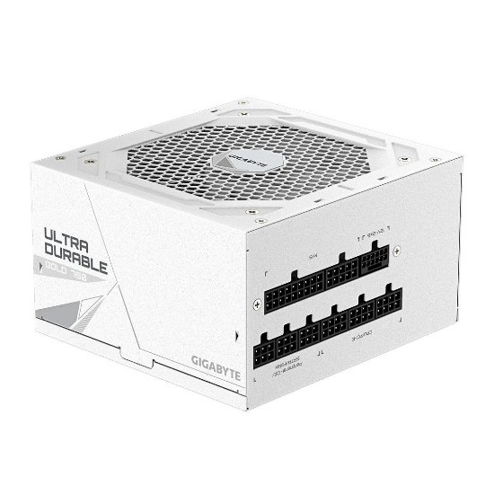 Napajalnik 750W, GIGABYTE UD750GM PG5 ICe, 120 vent, 80+ gold, modularni, bel