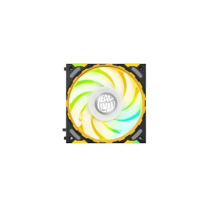 Ventilator YESTON ZC-ZhuiShen, RGB, PWM, 120mm, do 1850 okr/min, črni