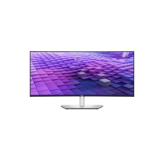 Monitor 37,5" DELL U3824DW, 3840x1600, IPS, 60Hz, 5ms, 300cd/m2, ukrivljen, zvočnici, sivi