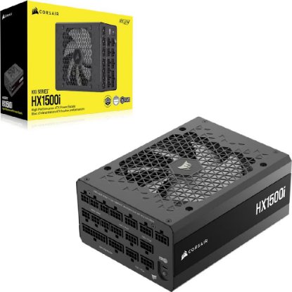 Napajalnik 1500W CORSAIR HX1500i CP-9020309-EU, ATX 3.1, 140mm vent., 80+ Platinum, modularni