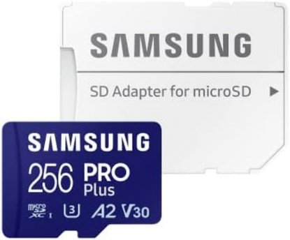 Pomnilniška kartica SAMSUNG, MicroSDXC, 256GB PRO Plus, MB-MD256SA/EU, class 10