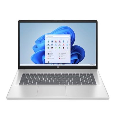Prenosnik HP 17-cp2036nm B9PW0EA / Ryzen 5 7520U, 16 GB, 512 GB SSD, AMD Radeon Graphics, 17,3" FHD IPS, Windows 11, srebrn