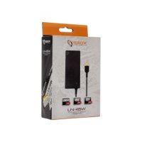 Polnilec za prenosni računalnik SBOX LN-45W, za Lenovo, 45W, črni