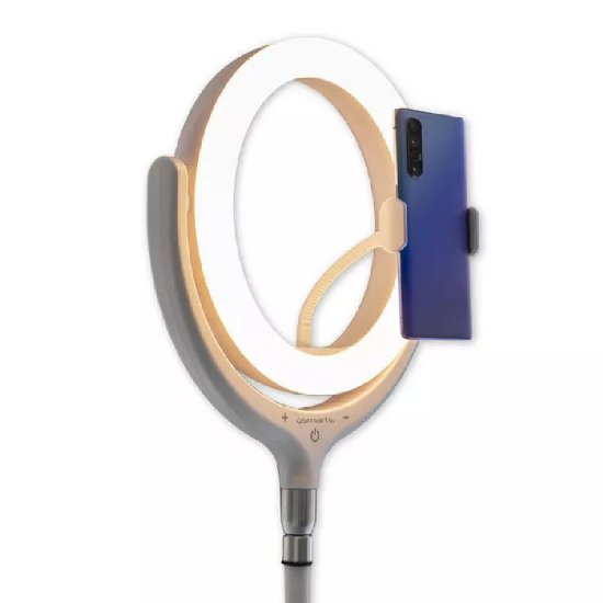 Svetlobni obroč 4SMARTS Selfie Ring Light, bel