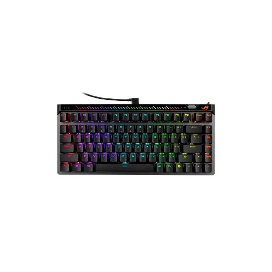 Tipkovnica ASUS ROG Falchion Ace 75 HE, RGB, mehanička, ROG HFX V2, US Layout, crna