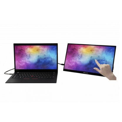 Prenosni monitor 15.6" VERBATIM PMT-15, FHD, IPS, 60Hz, 6ms, 250cd/m2, FreeSync, črn
