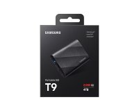Zunanji SSD 4TB SAMSUNG T9, MU-PG4T0B/EU , 2000 MB/s, črni