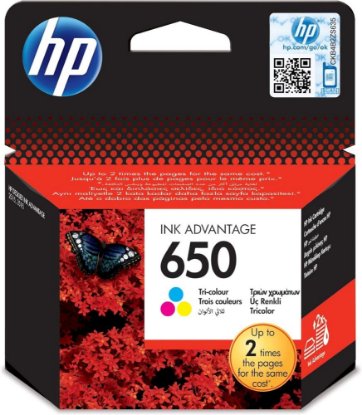 Kartuša HP br. 650, CZ102AE, tri-colour, za Deskjet Ink Advantage 1015/1515/2515/2516/2545/2645/3515/3545/4515/4646